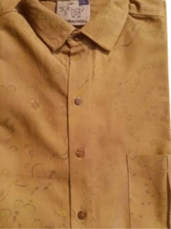 SandyBrown Trax Short Sleeve Button Shirt